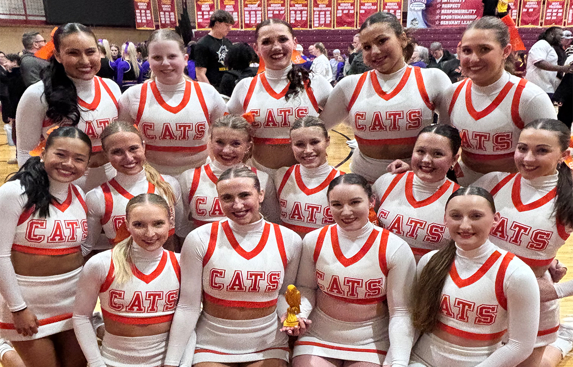 Baker Cheer Takes Third at Season-Opening NAIA Competition