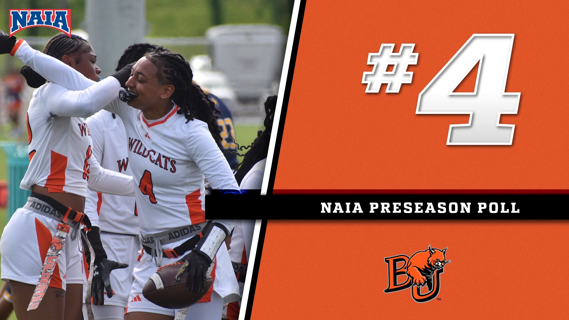 Wildcats Ranked Fourth in First-Ever NAIA Flag Football Preseason Poll