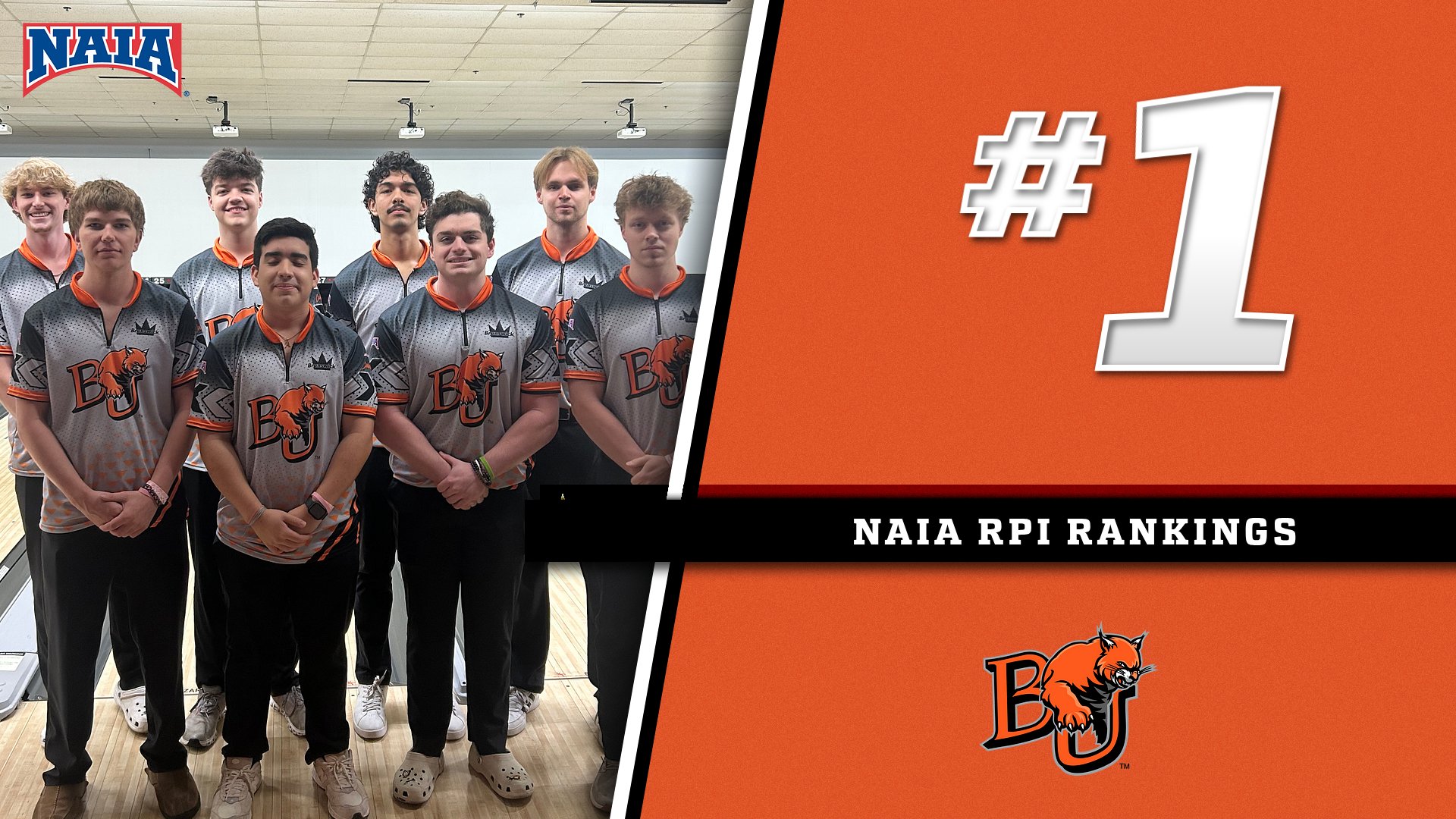 Men&rsquo;s Bowling Ranked First in RPI after Season-Opening Tournament