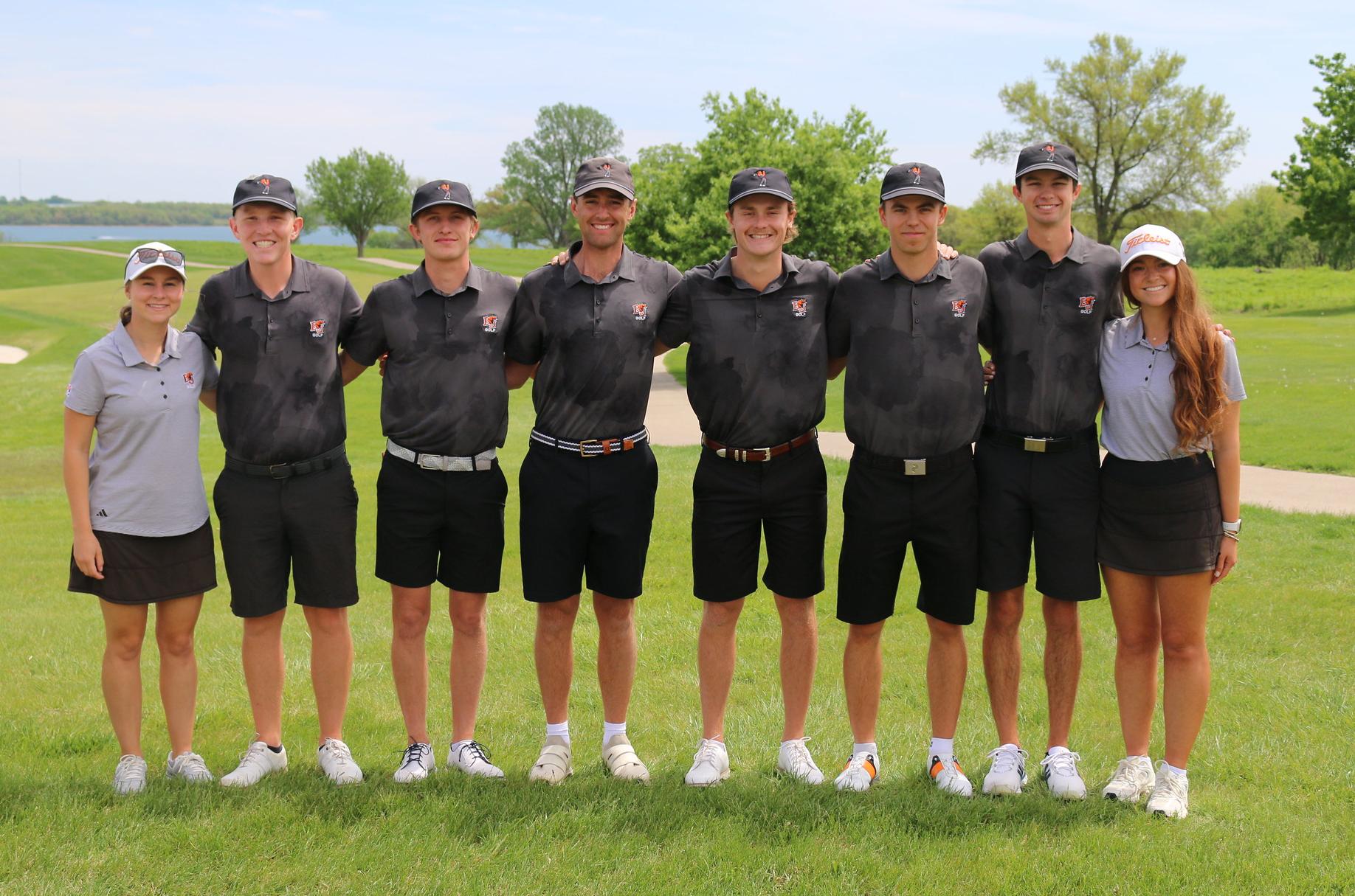 Baker Men&rsquo;s Golf Places Eighth at Heart Championships; Dines Earns All-Conference Honors