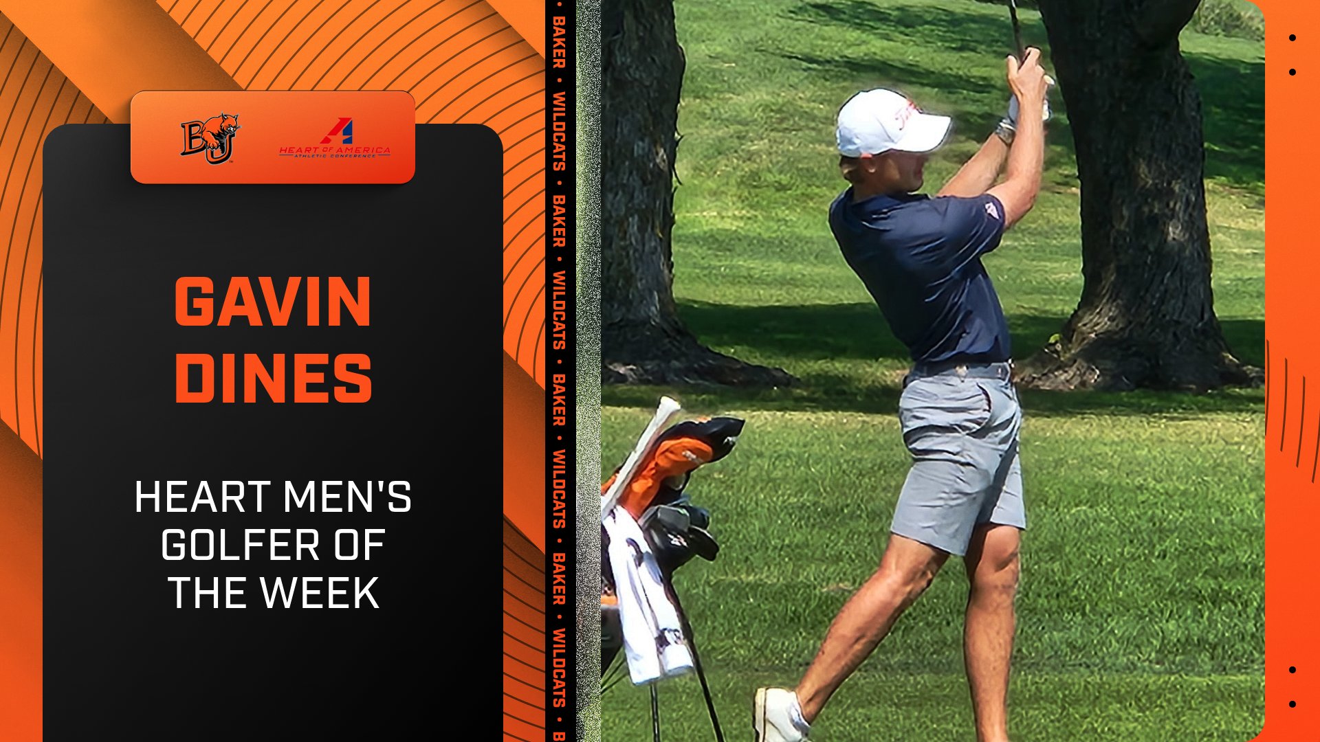 Dines Named Heart Men's Golfer of the Week