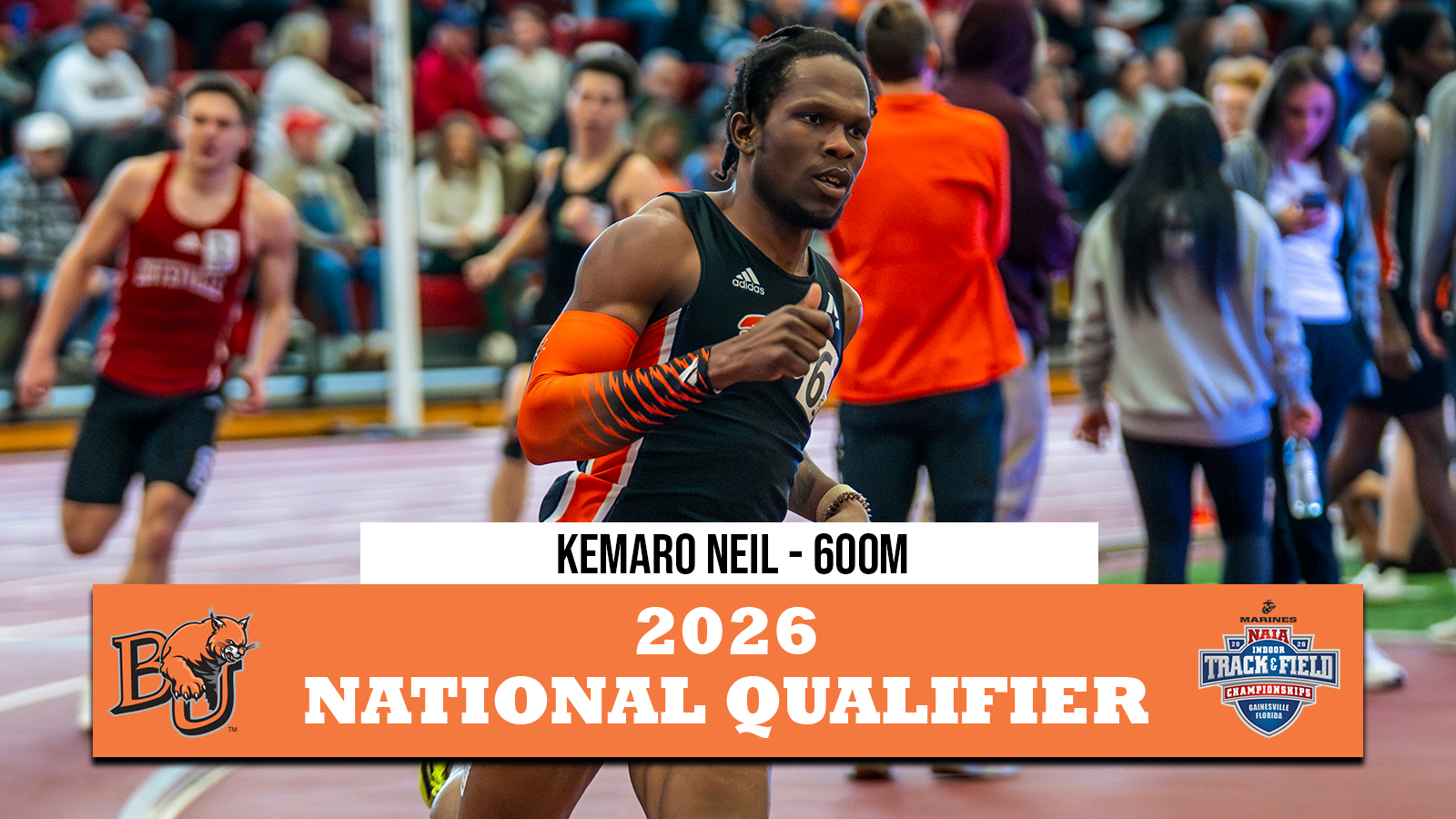 Neil Heads to 2026 NAIA Indoor Championships