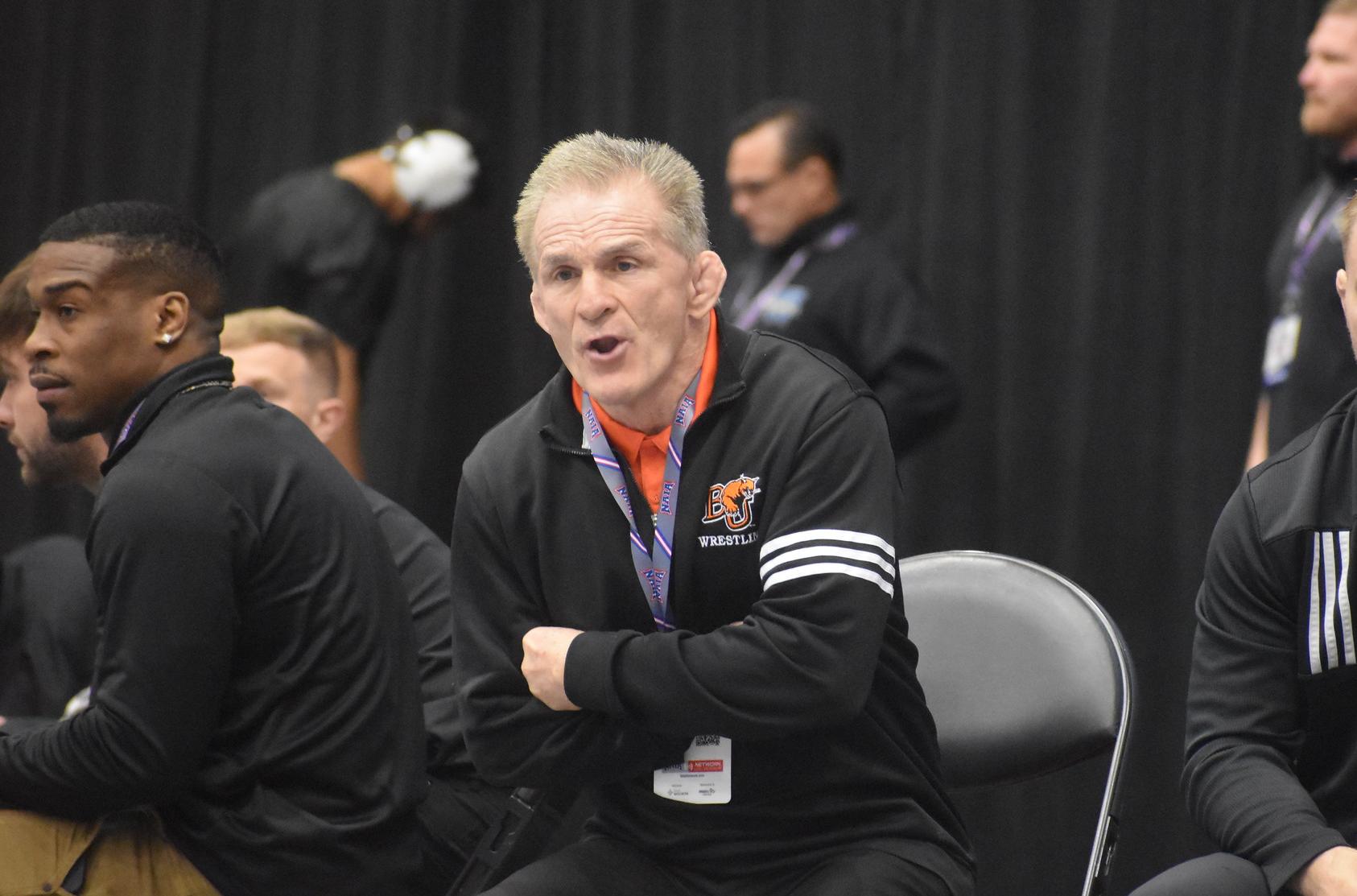 Baker assistant wrestling coach Jimmy May