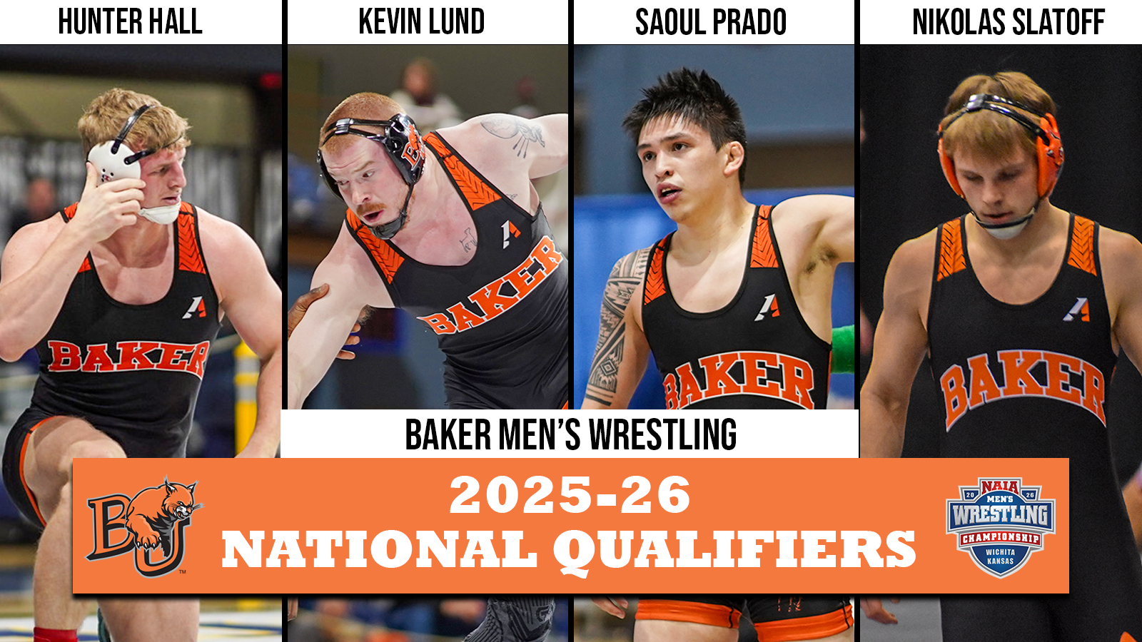 Four Wildcats Set to Compete at NAIA Men&rsquo;s Wrestling Championships