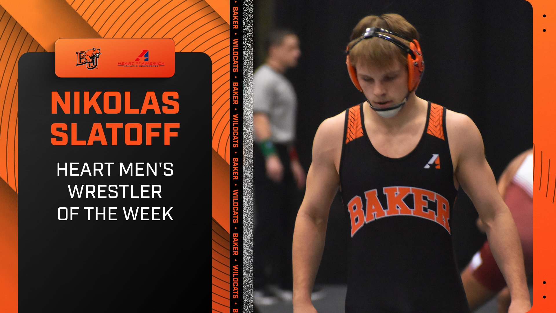 Slatoff Tabbed Heart Men&rsquo;s Wrestler of the Week
