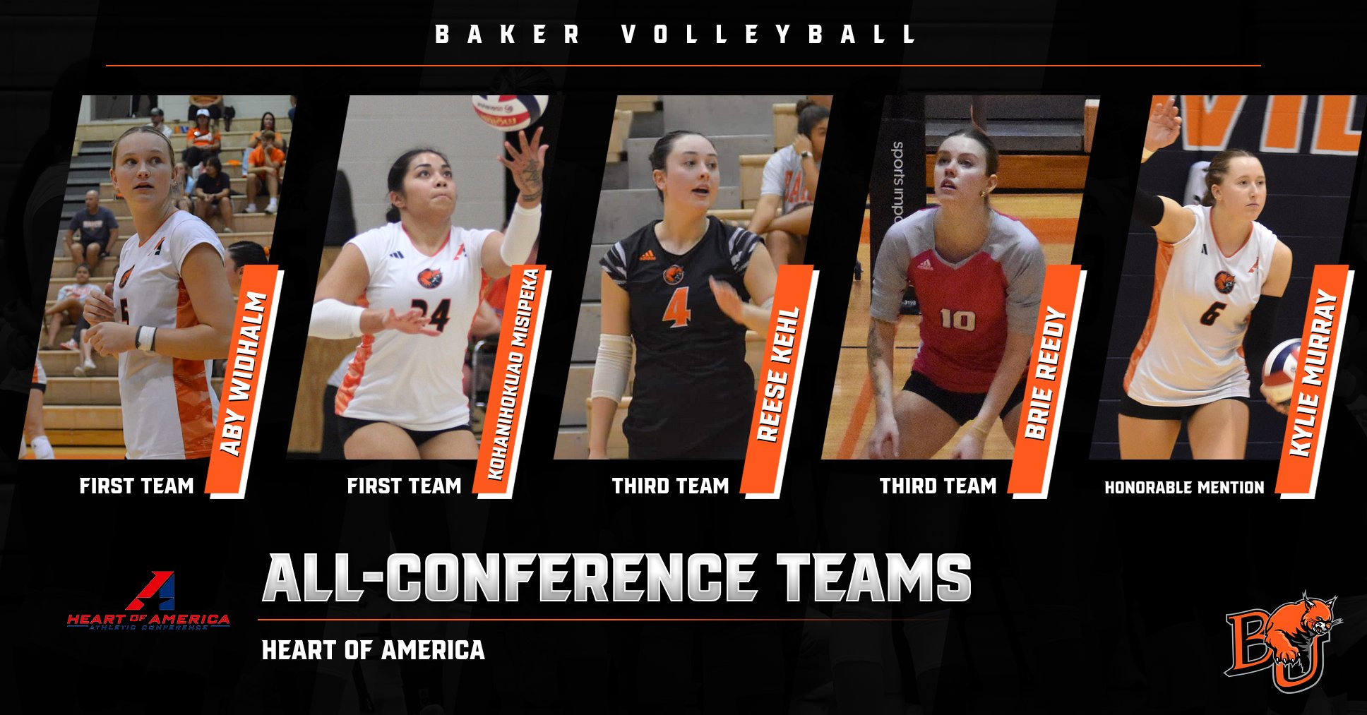 Misipeka, Widhalm Named to First Team, Wildcats Land Five on All-Heart Teams