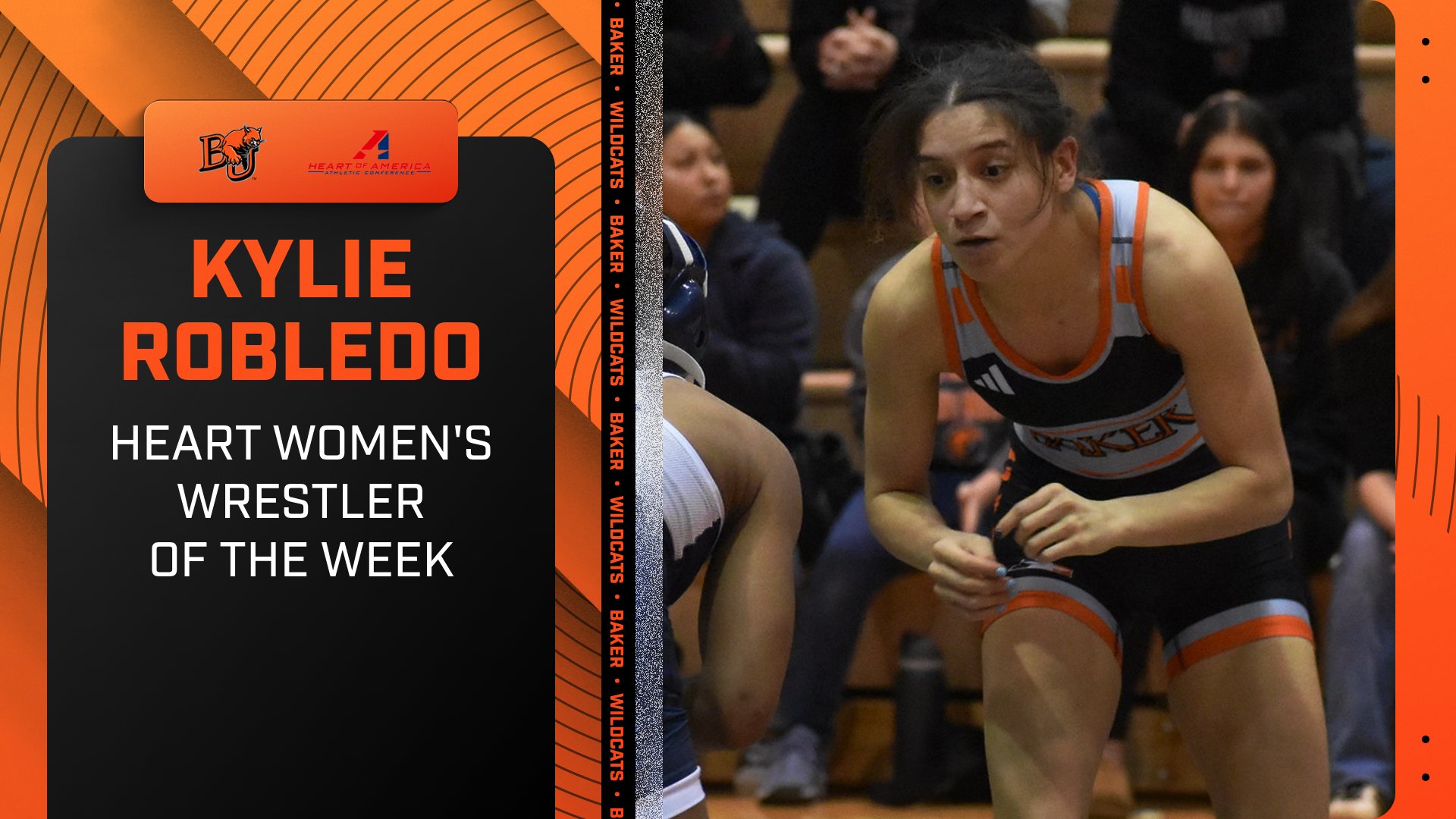 Robledo Selected Heart Women's Wrestler of the Week