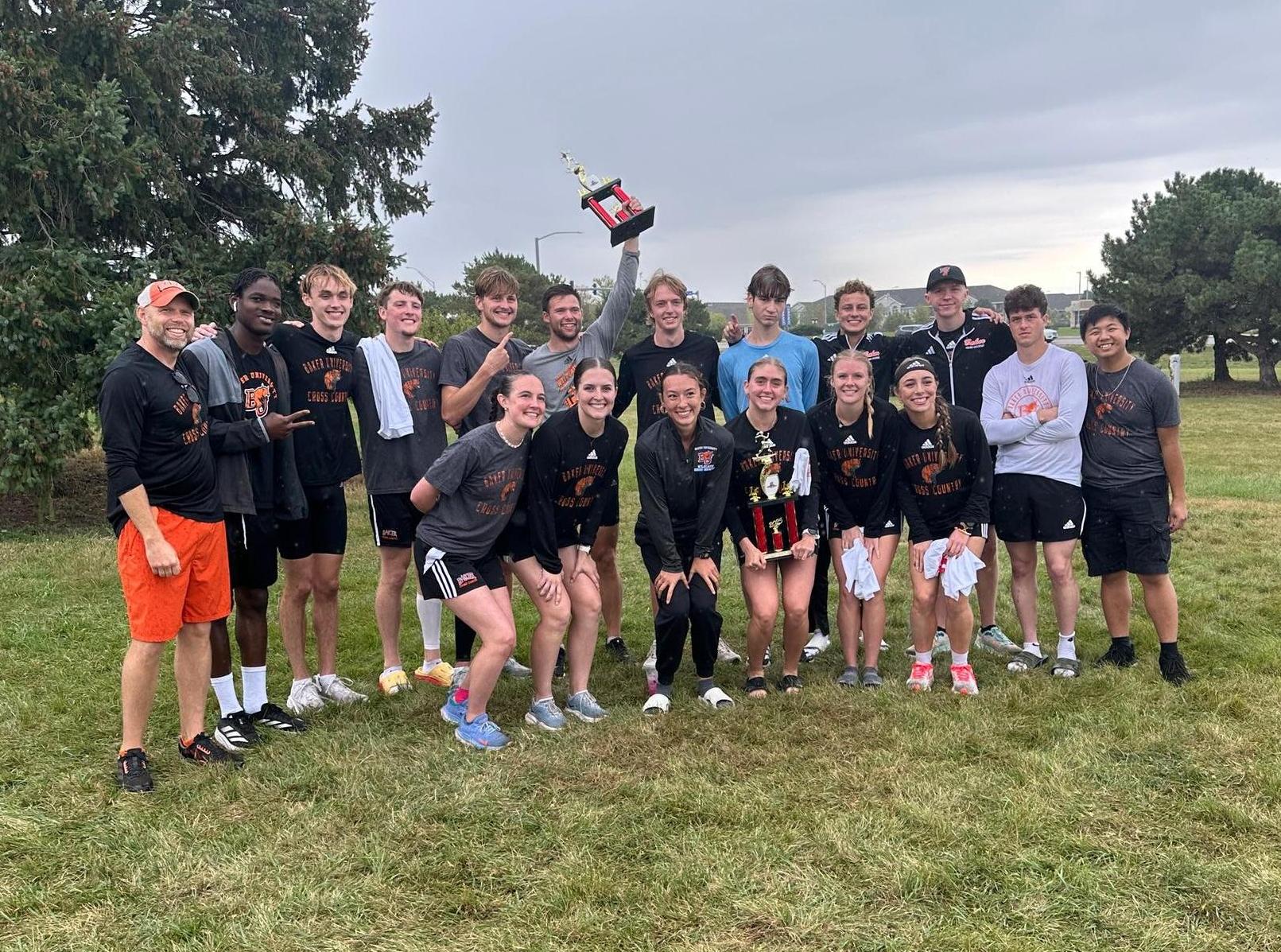 Carter Takes First, Baker Cross Country Sweeps Titles at Grand View Invite